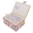 thumbnail image 2 of ANGGREK Sewing Basket,Sewing Basket Double Layer Design Large Capacity Comfortable Handle Sundries Storage Box For Home Office Travelling, 2 of 8