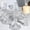 Dimond Pattern, variant on Candlestick Holders Set,12Pcs 4" H Taper Candle Holders Bulk, Clear Glass Candle Holders for Wedding, Spring Party, Romantic Dinner, Festival & Windowsill Decor