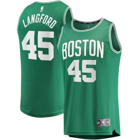 Romeo Langford Boston Celtics Branded Youth 2019 NBA Draft First Round Pick Fast Break Replica Jersey Kelly Green -