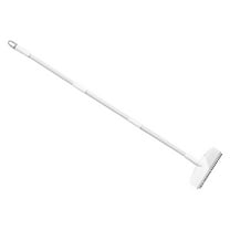 Masteelf Squeegee Broom for Floor Cleaning Long Handle Scrubbing Brush for Bathroom Tile Floor Scrubber 2-in-1 Bathtub Scrape Tool