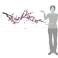 thumbnail image 2 of Large Japanese Cherry Blossom Tree Branch Vinyl Decal Wall Sticker | Girls Flowery Room Décor, 2 of 4
