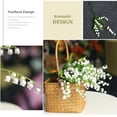 thumbnail image 6 of D-GROEE 10PCS Artificial Lily Garden Artificial Lily of The Valley Flowers,Lily of The Valley Artificial Flowers Wedding Holding Flowers Arrangement Bouquet Home Decor, 6 of 7