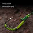 thumbnail image 2 of Yimiti 5 Pack Luminous Barbed Fishing Hook Line Rigs Saltwater Spring Feeder Fishhook,5, 2 of 8