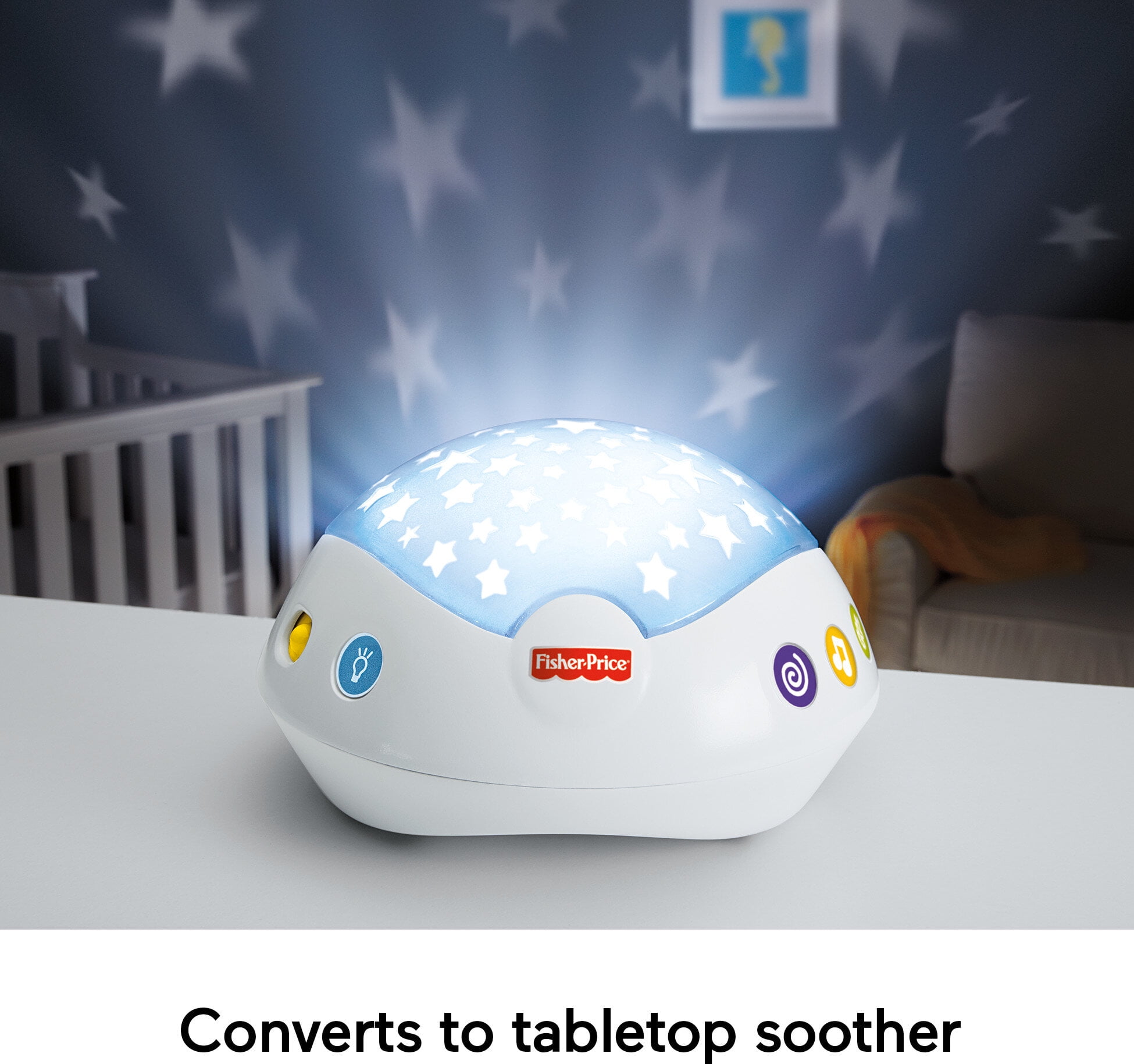 Free Shipping Fisher Price 3 in 1 Projection Mobile Butterfly Dreams Baby Crib Toy with Light Projection Walmart