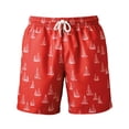 thumbnail image 1 of Wombat Mens Nautical Swim Shorts, 1 of 3