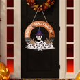 thumbnail image 3 of Halloween Decorative Hanging Ornament  Bat Pumpkin Ghost Sign, 3 of 8