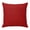 Red, variant on Dark Blue Pillow Covers 24x24 Inch, Farmhouse Burlap Solid Color Blue Modern Linen Texture Linen Pillowcase with Invisible Zipper, Decorative Throw Pillow Covers Cushion Case for Couch Sofa Bed