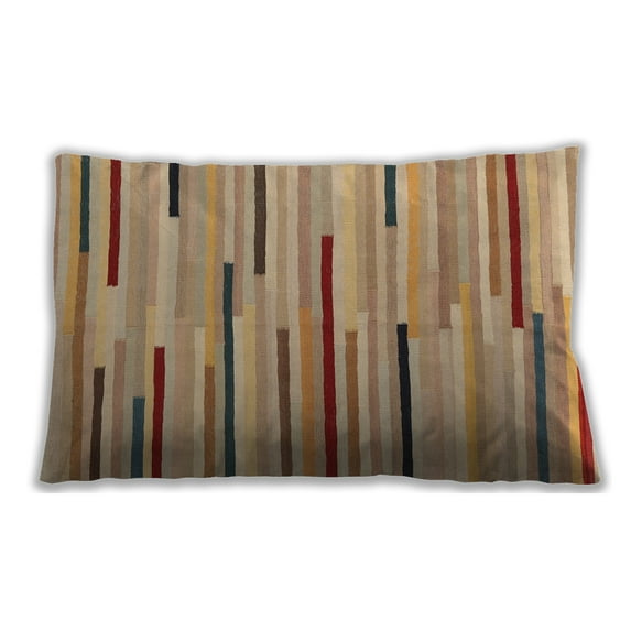 Ahgly Company Indoor Rectangular Contemporary Lumbar Throw Pillow, 13 inch by 19 inch