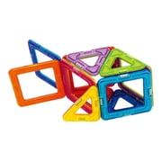 Magformers Basic Rainbow Set Multicolor Magnetic Tiles 14 Pieces