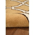 thumbnail image 5 of Linon Geo Kelli Hand Tufted Microfiber Polyester 8'x10' Rug in Yellow, 5 of 6