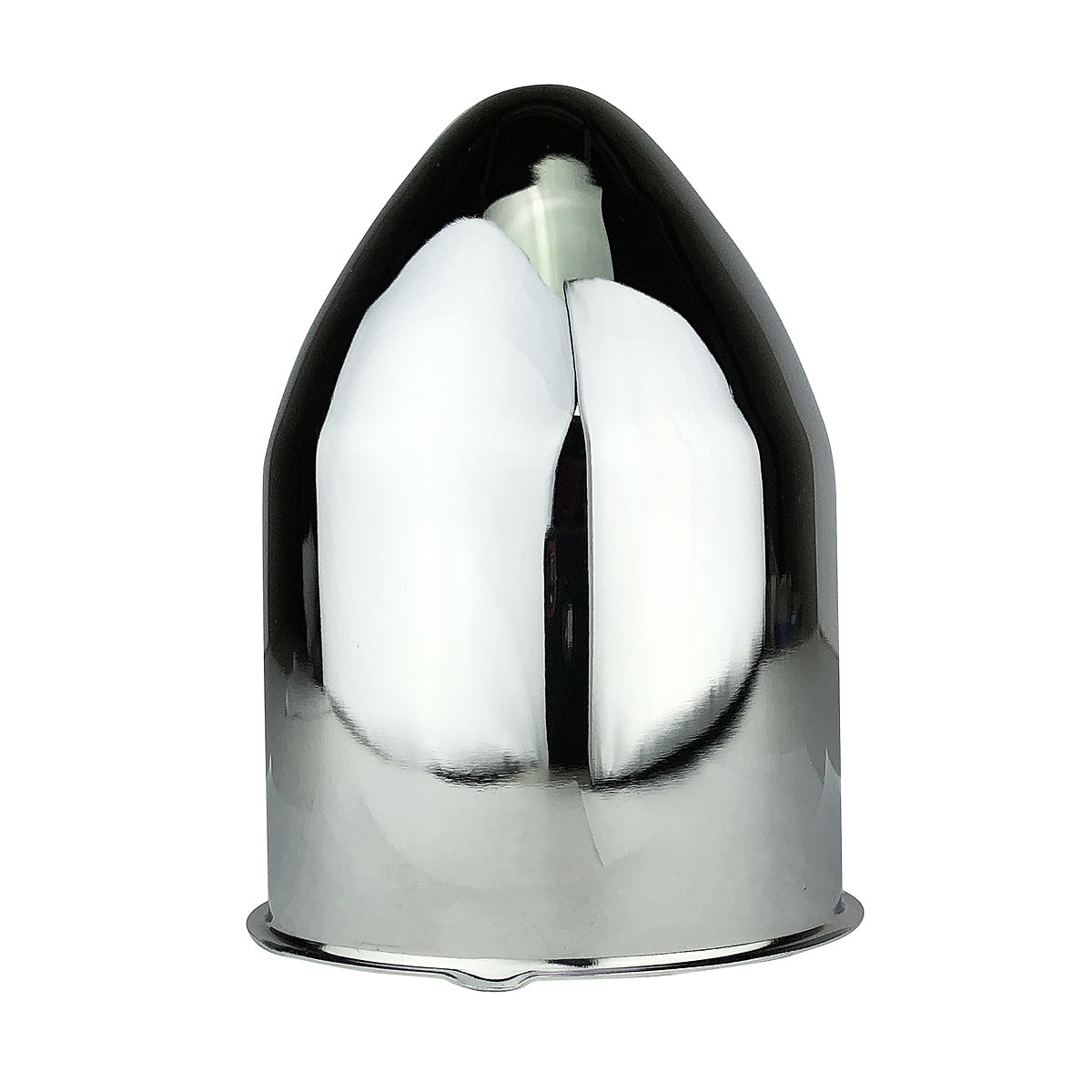 Chrome Push Through Bullet Center Cap 3.18 "" Center Bore Auto Trailer