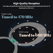 Antennas Direct® Clearstream™ 2v Uhf/vhf Indoor/outdoor Dtv Antenna With 20 Mount