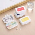 thumbnail image 4 of Tupukom Home Health Care Pill Planner for Medicine Portable Stackable Convenient Easy to Use BPA Free Weekly Pill Organizers Reusable Medicine Dispensers for Vitamin Fish Oil Supplements, 4 of 8
