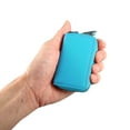 thumbnail image 2 of Unique Bargains Car Key Case Faux Leather Zipper Multifunctional Car Fob Key Case for Auto Remote Key Blue, 2 of 7