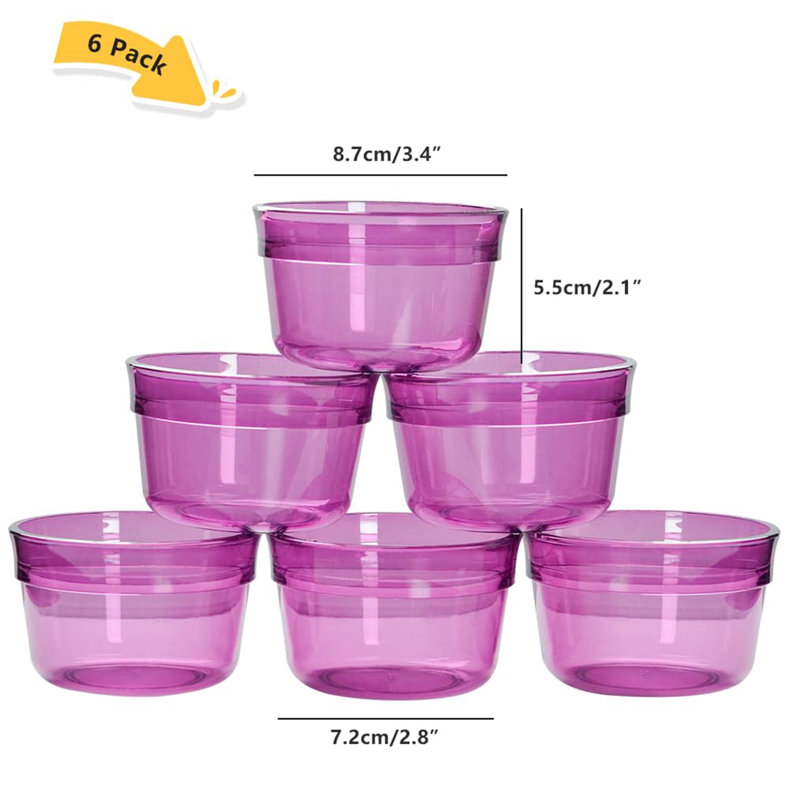 Set Of 6 200ml Clear Coffee Tasting Cups Heat Resistant Espresso Coffee Cupping Bowl Ceramic Brewing Tool For Baristas