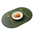 thumbnail image 1 of EIMELI Tapis de Protection de Table à Manger Tapis d'Isolation Facile à Nettoyer Faux Cuir Tapis de Protection de Table Résistant à la Chaleur pour la Maison, 1 of 5