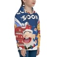 thumbnail image 3 of Lsque Sml Jeffy Patten Youth Hoodie Sweatshirt Pullover with Kangaroo Pocket Boys and Girls Hoodie Warm Hoodie for Kids, 3 of 8