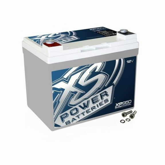 XS Power Supplemental Car Audio Power 12 V AGM Battery with 950 A