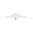 thumbnail image 2 of 96"W x 16"H x 6"D x 6"F, 4/12 Pitch, Davenport Architectural Grade PVC Gable Bracket, 2 of 8