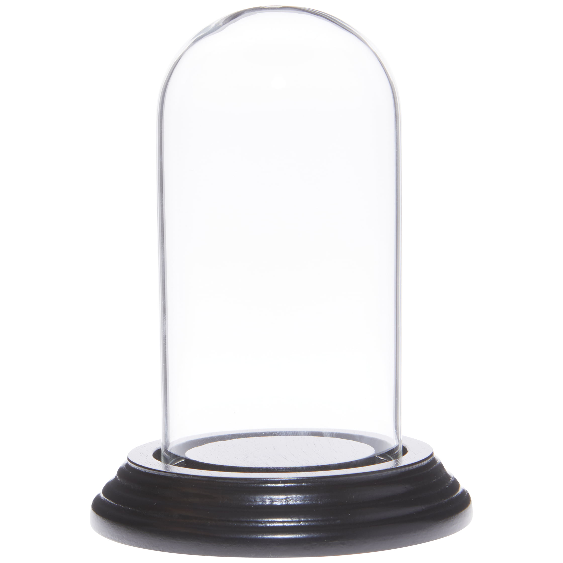 no Base Plymor Miniature 1" x 1" Mini Glass Display Dome TINY Cloche 