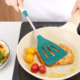 thumbnail image 4 of Juego de utensilios de cocina de silicona, juego de utensilios de cocina con mango de acero inoxidable, utensilios de cocina antiadherentes, aptos para lavavajillas, 4 of 5