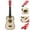 B, variant on 21” Classical Acoustic 6 String Linden Traditional Style Guitar w/Wood Fretboard for Beginner, Children Use, Right Handed Wood Classical Guitar for Kids/Girls/Boys/Beginners