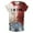 E#Watermelon Red664, variant on FEIFLY Womens Halloween Printed Short Sleeve O Neck T-Shirts T Shirt Tops
