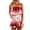Wine, variant on Jumpsuit Damen Sommer Kurz Bandeau Romper Elegant Ärmellos Boho Overall mit Blumenmuster Festlich Hohe Taille Weite Shorts Playsuit Strand Urlaub Casual Einteiler Sommerkleid