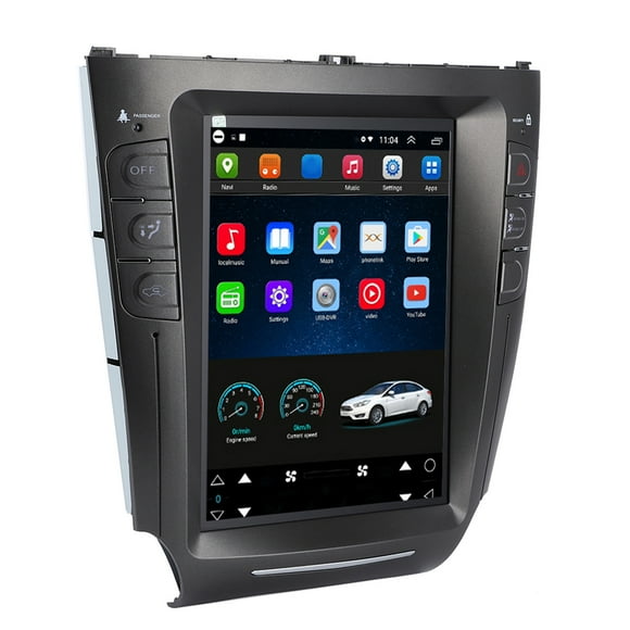 GPS para automóvil Bling Bling radio estéreo 10,4 pulgadas