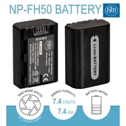 BM Premium NP-FH50 Battery for Sony Cyber-Shot DSC-HX1 DSC-HX100V DSC-HX200V HDR-TG5V Alpha DSLRA230 DSLRA290 DSLRA330 DSLRA380 DSLRA390 Cameras