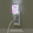 thumbnail image 5 of Pofeuu Purple Sparkling Butterfly Print Night Lights Plug into Wall with Dusk-to-Dawn Light Sensor, LED Nightlight for Bathroom, Adult, Hallway-UK, 5 of 7