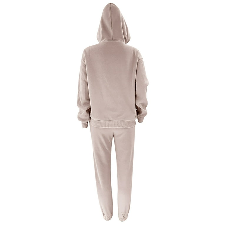 Casual Draw String Pocket Hooded Long Sleeve Two Pieces(5 Colors) Casual Draw String Pocket Hooded Long Sleeve Two Pieces(5 Colors)