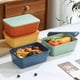 thumbnail image 1 of Caja Bento para Almuerzos para Adultos | Preparación de comidas en compartimento apilable | Reutilizable, Microondas, Diseño Impermeable | Multicolor | 21,5x14x8cm, 1 of 7