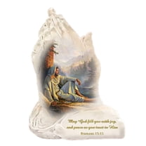 The Bradford Exchange In Gods Hands Issue #17 Praying Hands Religious Art Collectible Figurine with Art by Greg Olsen 6-inches
