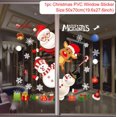 thumbnail image 1 of Pegatinas de pared de Feliz Navidad, pegatinas de cristal para ventana, adornos navideños para el hogar, adornos navideños 2021, Año Nuevo 2022 Tan Jianjun unisex, 1 of 2