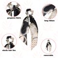 thumbnail image 3 of Bow Ponytails Hair Holders Hair Bands Elastic Hair Ties Cute Hair Scarf Ribbon for Girls and Women, 2pcs-Style 3;, 3 of 5