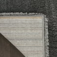 thumbnail image 5 of Nourison Luxurious Shag Grey 4' x 6' Area Rug, Solid, Plush, Bed Room, Living Room, Dining Room, Kitchen, Easy Cleaning, Non Shedding,, 5 of 9