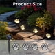 thumbnail image 4 of 4 Lámparas Solares LED con Forma de Garra para Exteriores, Impermeables, para Jardín o Bajo , Luz ., 4 of 5