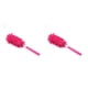 thumbnail image 3 of Inteprter Reemplazo de plumero de acero inoxidable lavable reutilizable de mano antioxidante a prueba de humedad hogar Oficina polvo removedor Rosa roja 2Conjunto, 3 of 6