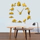 thumbnail image 3 of Adhesivo de pared Diy Adhesivo de pared reloj 3D espejo grande reloj s de pared 2020 nuevo Oro Zulema Reloj de pared 3D, 3 of 8