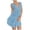 Light Blue, variant on JFHHQ Mid-Calf Solid Dress Women's Bodycon Maxi Dress with Spaghetti Straps Low Cut Neckline and High Slit Backless Long Dress for Evening Clubwear L Black