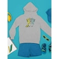 thumbnail image 3 of Cute Raccoon Hoodie Juniors -Image by Shutterstock,  x-Large, 3 of 4
