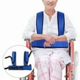 thumbnail image 1 of Non-Slip Wheelchair Safety Seat Belt Adjustable Shoulder Fix Comfortable Shoulder Straps For Elderly Patients Brace Support Vest, 1 of 13