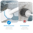 thumbnail image 4 of 20 Pack Count Toilet Brush Wand Compatible with Clorox Wand Refill, 4 of 5