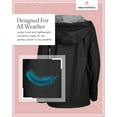 thumbnail image 5 of URBAN REPUBLIC Womens Rain Jacket - Lightweight Waterproof Windbreaker Raincoat for Women (S-3XL), 5 of 7