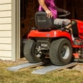 thumbnail image 2 of Guardian S-4812-1500-P Dual Runner Shed Ramps with Punch Plate Surface - 12" Wide, 4’ Long, 2 of 4