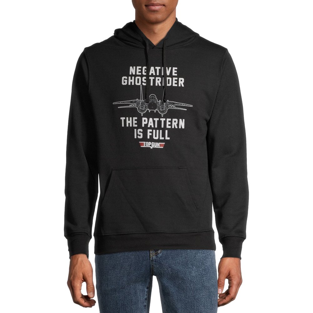 TOP GUN Top Gun Negative Ghost Rider Men's and Big Men's Graphic