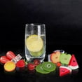 thumbnail image 3 of 135pcs Fake Mix Fruit Decoration Artificial Strawberry Apple Lemon Kiwi Slice Realistic Watermelon Block Lifelike Cherry Raspberry Ice Cube Model, 3 of 3