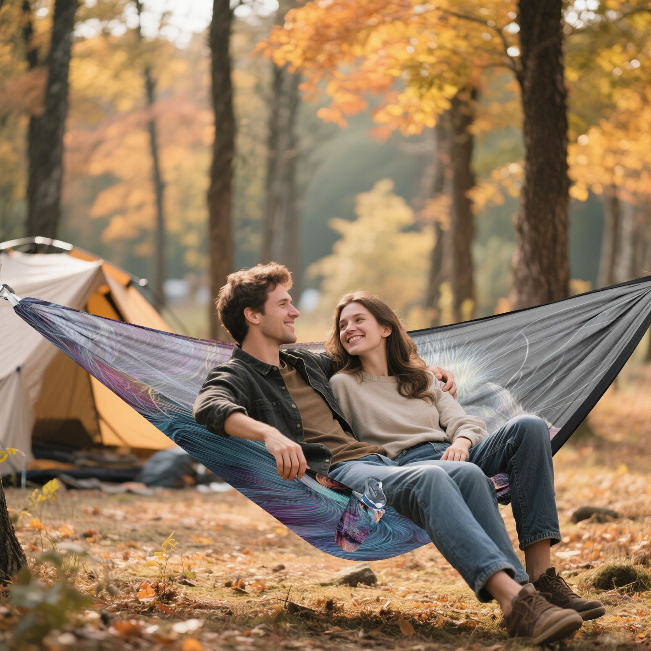 Hanging Hammock Portable Travel Camping For Outdooor Beach Camping Hiking The Face