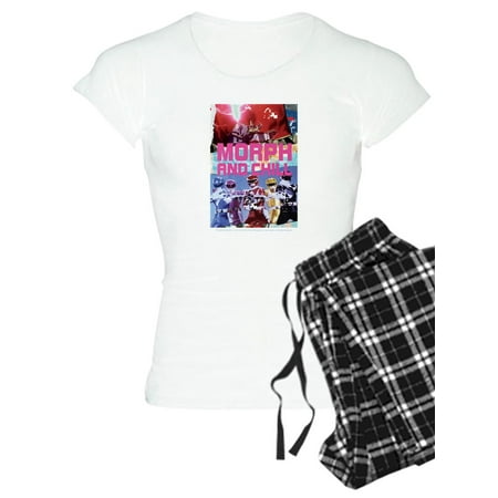 

CafePress - Power Rangers Morph And Chill - Women s Light Pajamas